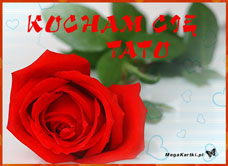 eKartki Dzień Ojca Róża dla Taty, 