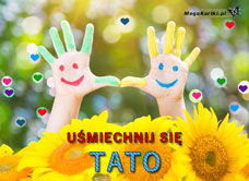 e-Kartka e Kartki z tagiem: Darmowe e-kartki Dzień Taty Uśmiechnij się Tato, kartki internetowe, pocztówki, pozdrowienia