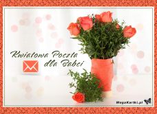 e-Kartka e Kartki z tagiem: Prezenty Kwiatowa poczta dla Babci, kartki internetowe, pocztówki, pozdrowienia