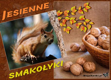 e-Kartka e Kartki z tagiem: Jesień Jesienne smakołyki, kartki internetowe, pocztówki, pozdrowienia