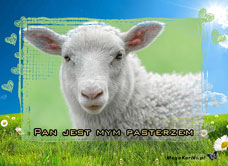 eKartki Religijne Pan jest mym Pasterzem, 