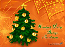e-Kartka e Kartki z tagiem: Choinka Wesołych Świąt Bożego Narodzenia, kartki internetowe, pocztówki, pozdrowienia