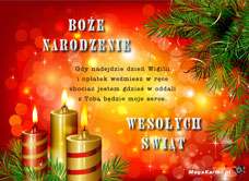 e-Kartka e Kartki z tagiem: Kartki na Boże Narodzenie Życzenia z oddali, kartki internetowe, pocztówki, pozdrowienia