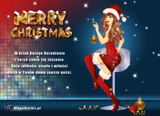 e-Kartka e Kartki z tagiem: Kartka świąteczna Życzenia od Mikołajki, kartki internetowe, pocztówki, pozdrowienia
