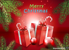 eKartki Boże Narodzenie e-Kartka z prezentami, 