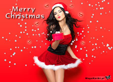e-Kartka e Kartki z tagiem: Merry Christmas Całuski na święta, kartki internetowe, pocztówki, pozdrowienia