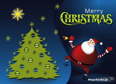 e-Kartka e Kartki z tagiem: Kartki bożonarodzeniowe Radosny Mikołaj, kartki internetowe, pocztówki, pozdrowienia