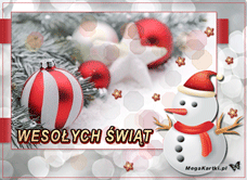 eKartki Boże Narodzenie Śnieżnobiałe święta, 