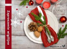 e-Kartka e Kartki z tagiem: Kartki bożonarodzeniowe Zaproszenie wigilijne, kartki internetowe, pocztówki, pozdrowienia