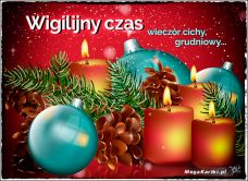 eKartki Boże Narodzenie Wigilijny czas!, 