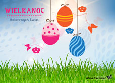 eKartki Wielkanoc Kolorowych Świąt!, 