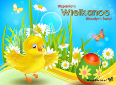 e-Kartka e Kartki z tagiem: Życzenia okolicznościowe Wspaniała Wielkanoc, kartki internetowe, pocztówki, pozdrowienia