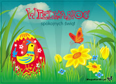 e-Kartka e Kartki z tagiem: e-Kartki na święta Wielkanocne jajo, kartki internetowe, pocztówki, pozdrowienia