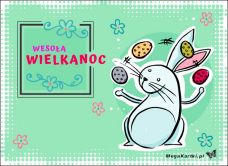 e-Kartka e Kartki z tagiem: Zajączek wielkanocny Wesoła Wielkanoc, kartki internetowe, pocztówki, pozdrowienia