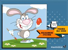 e-Kartka Darmowe e Kartki Wielkanoc Pisanka dla Ciebie, kartki internetowe, pocztówki, pozdrowienia