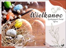 e-Kartka e Kartki z tagiem: Życzenia Wielkanocny stroik, kartki internetowe, pocztówki, pozdrowienia