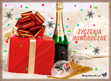 e-Kartka e Kartki z tagiem: Życzenia noworoczne Szampańska Noc, kartki internetowe, pocztówki, pozdrowienia