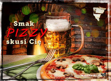 e-Kartka e Kartki z tagiem: e Kartka zaproszenie na pizzę Smak Pizzy, kartki internetowe, pocztówki, pozdrowienia
